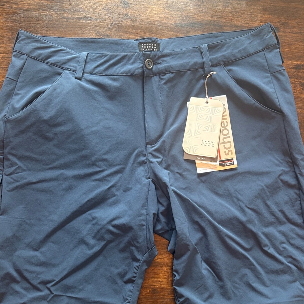 Schoeller Men's Performance Shorts - Deep Blue